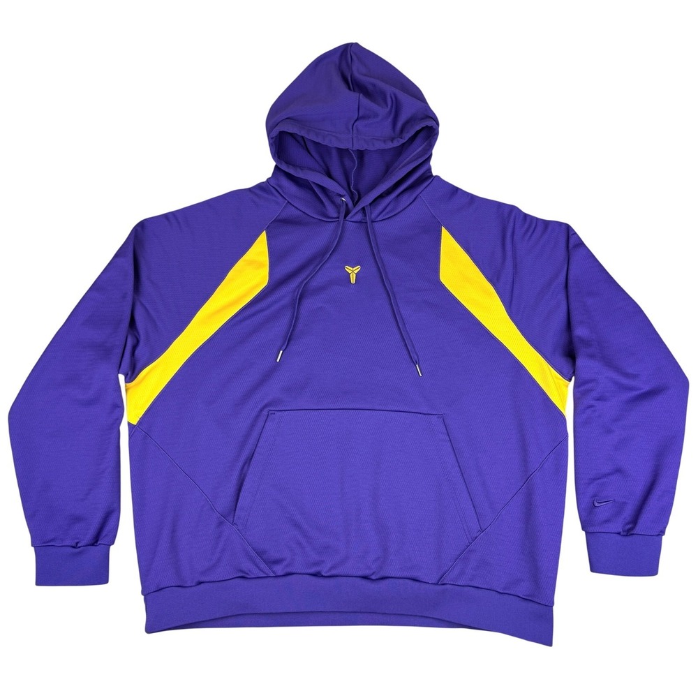 Nike Kobe Bryant Mamba Mentality Hoodie Mens 2XL Purple Therma-FIT Basketball